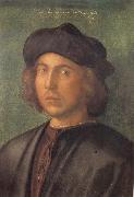 Albrecht Durer Portrait of a young man oil painting